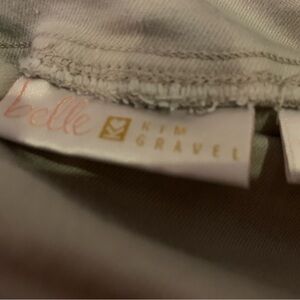 Belle by Kim Gravel pull on twill pants .  12P